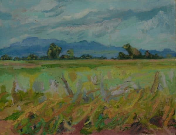 Taos, New Mexico - painting by Wendy S. McCarty